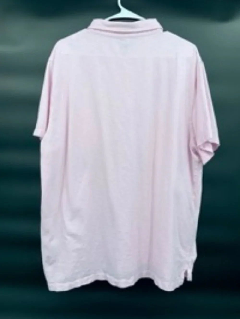J. Crew Garment Dyed Pink Short Sleeve Polo 100% Cotton SZ XXL Slub Cotton Yarns